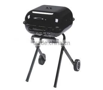 KEYO BBQ Grill 18 Inch Hamburger Grill Portable BBQ Grill Trolley photo-2