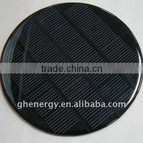 DIY Round Expoxy Solar Panels