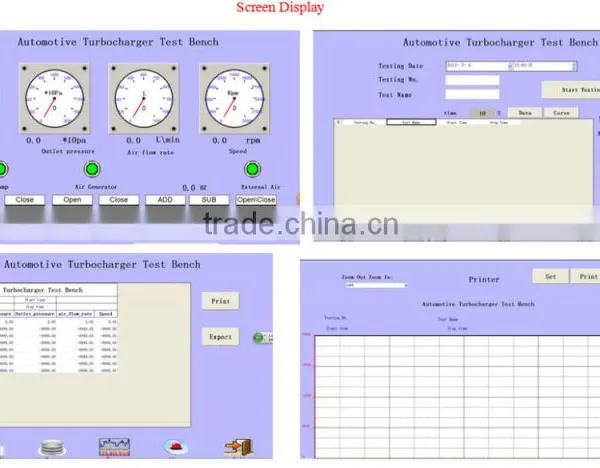 Beacon BCZY-2CTurbocharger Test Type Automobile Turbocharger Test Bench photo-6