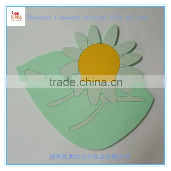 Customized Style Promotional Fashion Eco-friendly Silicone Tea Cup Mat,soft Pvc Rubber Injection Cup Coaster photo-2