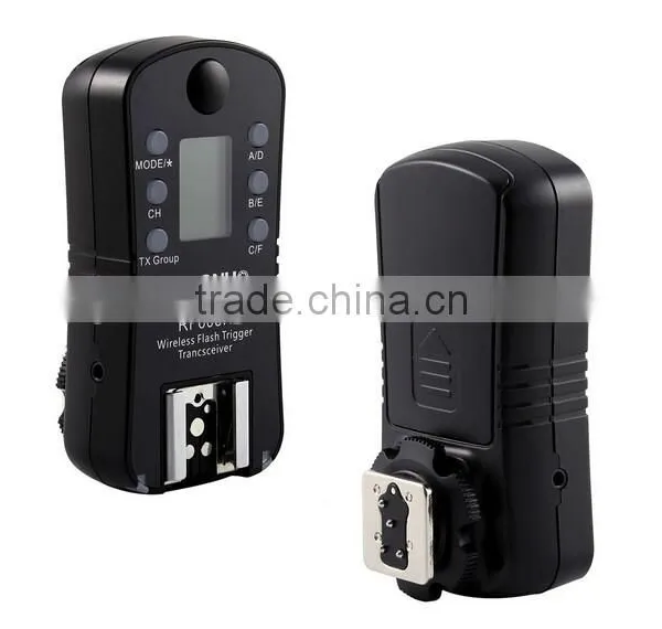 Yongnuo RF605N Flash Trigger With Lcd Display for Nikon D4, D3x,D800E, D800, D700,D610, D600, D7100, D7000, D90 photo-2