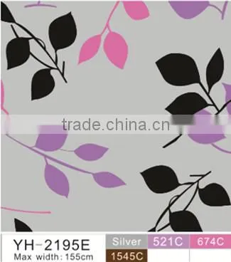 YH-2198Embossed Tablecloth With Non-woven/fannel Backing (golden/silver Grounding) photo-3