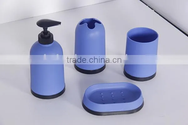 Colourful Eco-friendly pp Lime Green Bathroom Accessories Set photo-5