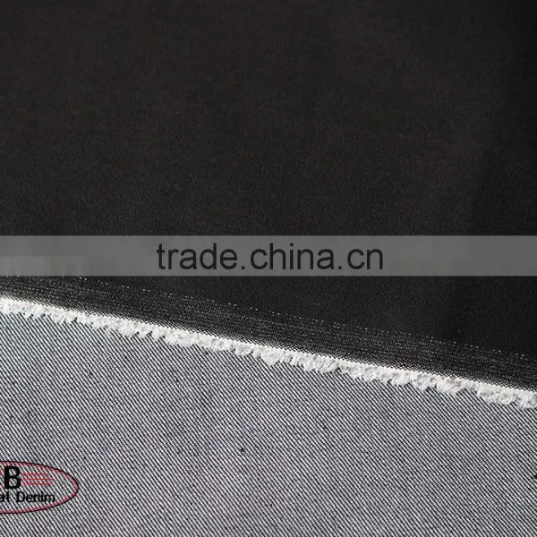 Factory Stock Lot 11oz Black 72%Cotton Denim Fabric photo-2