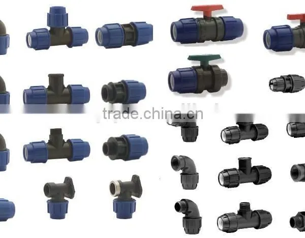 Quick Connect Pipe Fitting Plastic Water Pipe Fitting Compression Fitting photo-2