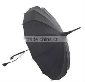 Wedding Pagoda - Black Umbrella