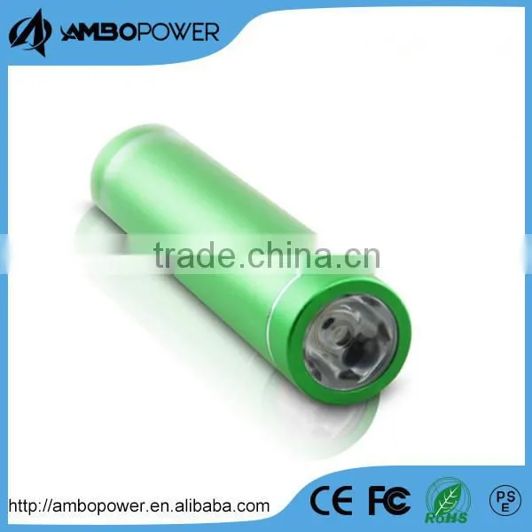 Round 2200mah Powerbank With Led Flashlight photo-2