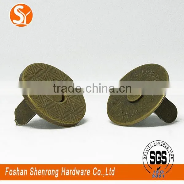 Slim 2mm Thickness Purse Metal Magnetic Button in Different Colors photo-5