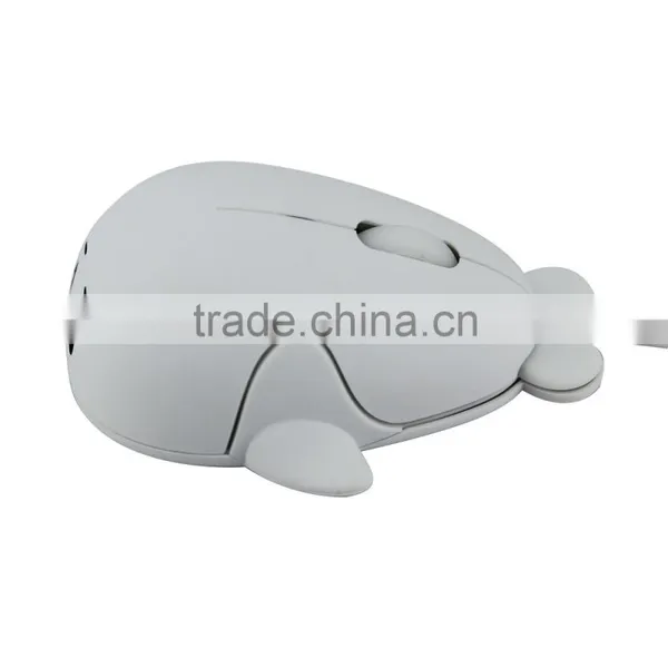 Endangered Species Dolphin Shape Optical Wired Gift Mouse photo-3