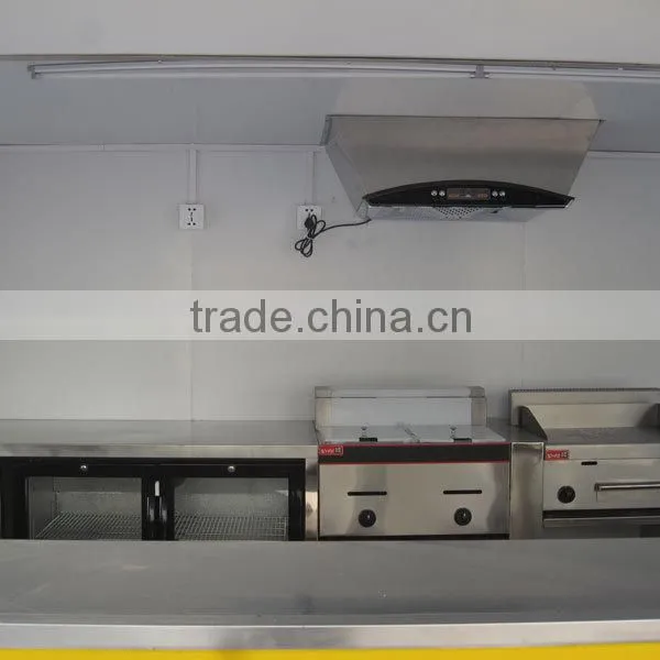 JX-FS480 Shanghai Jiexian Factory Price Outdoor Remorque Mobile Food Truck photo-5