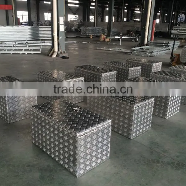 Top 1 High Quality 2.5mm Aluminium Check Plate Small Rectangle Tool Box photo-6