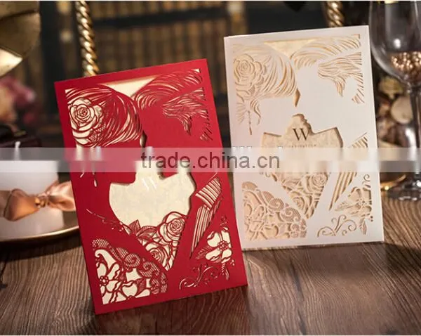 Laser Cut Wedding Invitation Card photo-2