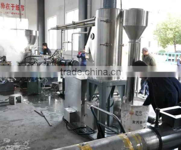 High Capacity Plastic Black Masterbatch Machine Twin Screw Extruder photo-6
