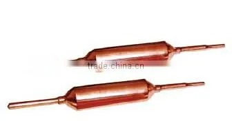 Copper Filter Drier For Refrigerator Spare Parts Dry Filter Strainer Filter photo-3