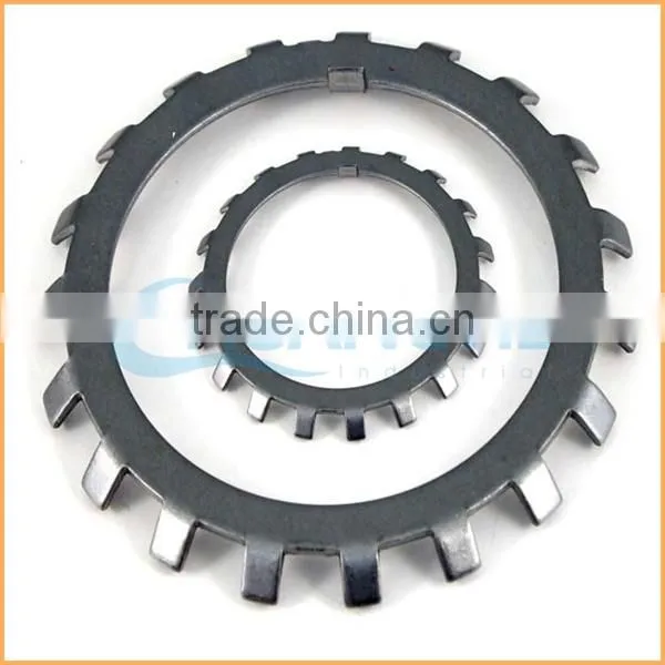 China Professional Manufacturing Yellow Zinc Plated Metal Lock Washer photo-5