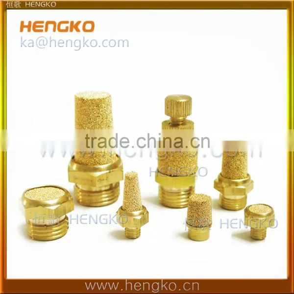 MS Sintered Brass Bronze Flow Control Silencer photo-2