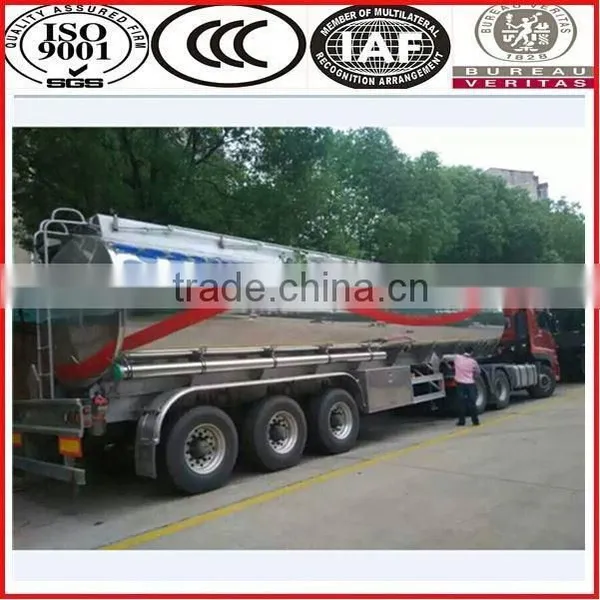 44000liters Aluminum 5454 Tank Fuel Tank Semi-trailer photo-2