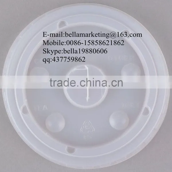 Plastic Lid With Straw Slot for 16, 20, and 24 Oz. Tall Paper Lemonade Cup photo-2
