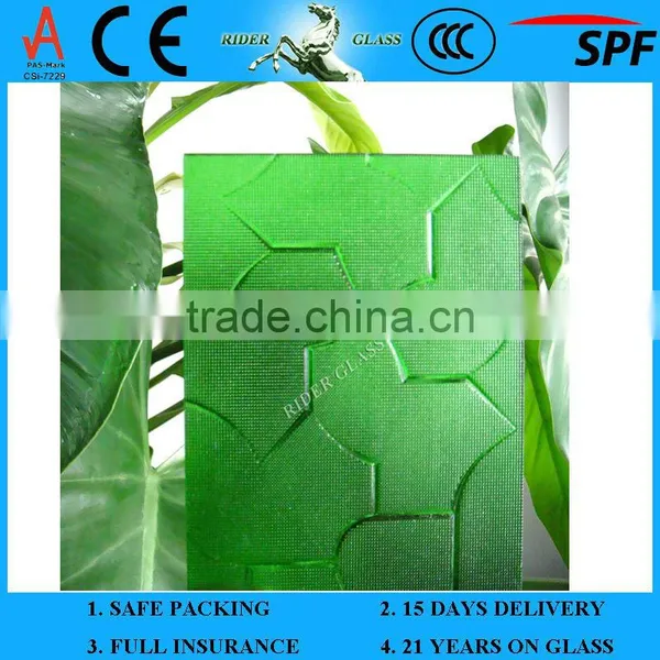 5mm Clear Karatachi Puzzle Glass With AS/NZS 2208 photo-2