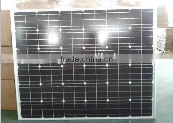 2016 High Efficienty Factory Price 100Watt Solar Panel Monocrystalline For Solar System photo-4