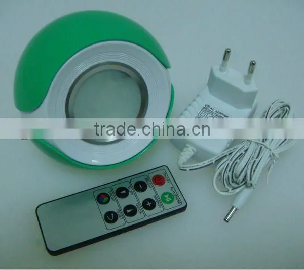 CE Approve Indoor Room Decorative Adaptor Power Led Mood Lights Changeable Living Color Light photo-3