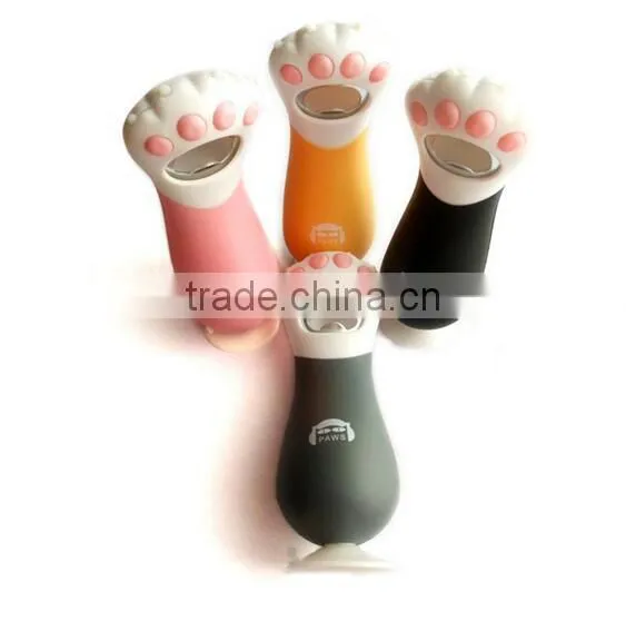 CY165 Beer Bottle Opener Cartoon Cat's Claw Shape Bottle Opener Necessary Kitchen Helper Bar Tools photo-5