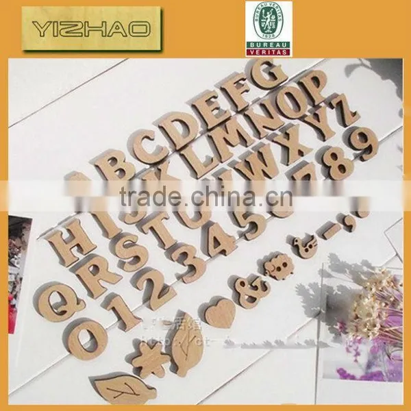 OEM Wooden Decorative Alphabet Letters With Painting (YZ-WL2011011) photo-3