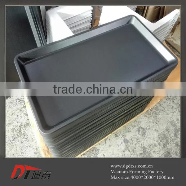 Custom Thermoformed ABS Rectangle Server Tray by Vacuum Forming photo-3