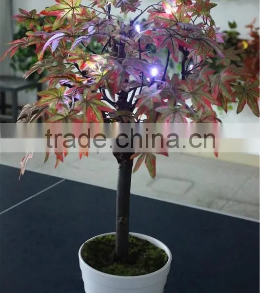 Factory New Product Self Design Wire Line Inside Potted Plant Led Lighting Tree photo-5