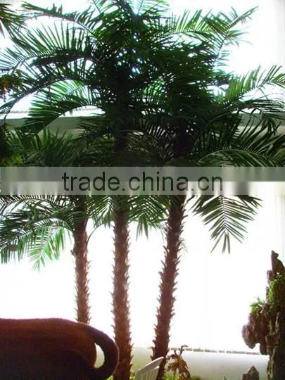 Home Garden Edging Decorative 5ft to 16ft Height Outdoor Artificial Green Plastic Palm Trees EDS06 0836 photo-2
