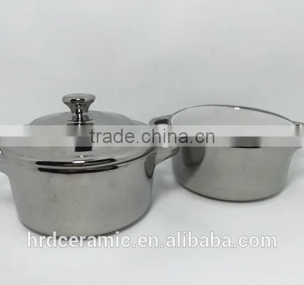 Stocked Stainless Steel Double Handle Electric Hot Soup Pot photo-2
