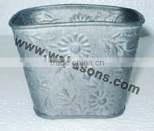 Antique Metal GardenPlanter