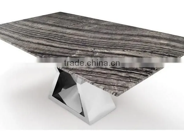 FF-071 Factory Price Stainless Steel Dining Table Base Metal Furniture Legs photo-2