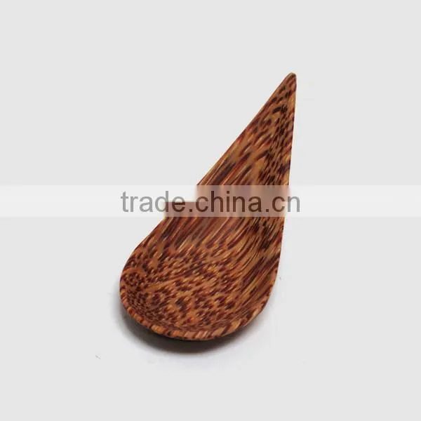 Natural Coconut Wood Spoon, Coco Wood Ladle, Coco Wood Condiment Spoon photo-5
