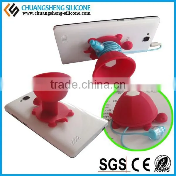 2015 Hot Selling Popular Automatic Silicone Headphones Cable Winder for Data Wires photo-3
