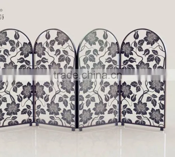 Continental Restaurant Decoration Hollow With Pulley Metal Screen photo-5