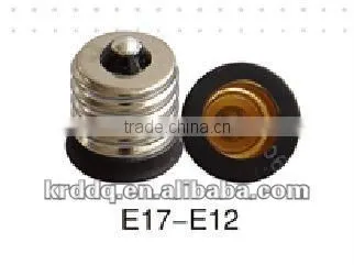 E17 to E12 Plastic Screw Shell Lamp Bulb Light Adapter / Electronic Lamp Led Converter photo-2