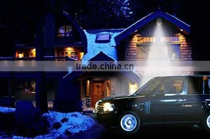 Wireless LED Spotlight With Infrared Motion Sensor and Light Control Light, White /Black photo-4