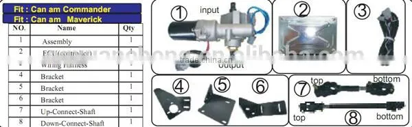 Hot Sell Electric Power Steering Kit (EPS) for Can-Am Maverick 1000: 2012+ Full Set photo-3