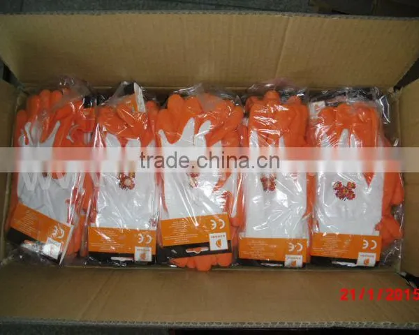 Knitted Gloves 13 Gauge With Latex Coated Safety Working Gloves photo-2