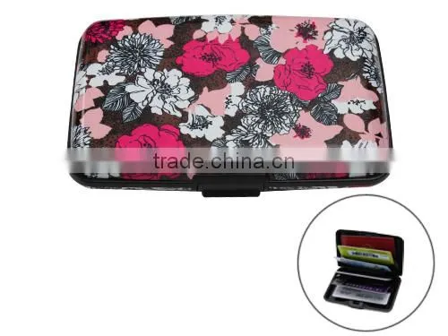 RFID Safe Card Guard Aluminum Compact Card Holder Many Prints Available photo-6