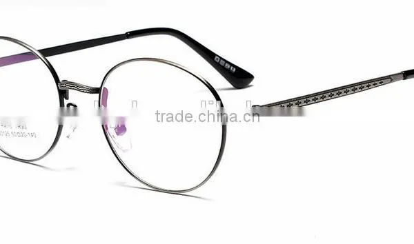 New 2016 Vintage Metal Frame Flat Lens Korean Glass Frame for Men and Women Can Match Myopia photo-4