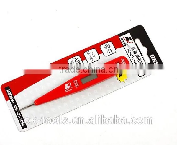 Ok-Tools Digital Voltage Tester With Flashlight photo-2