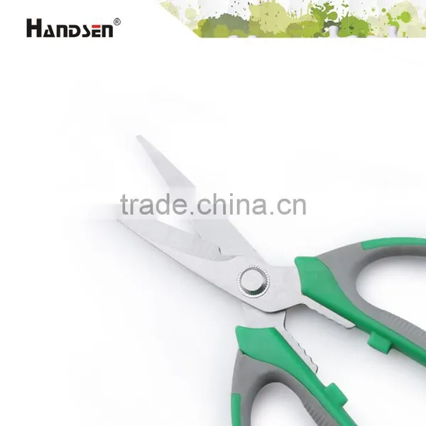 Small 5-3/4" TPR Soft Grip Handle Seafood Scissors Crab Scissors photo-3