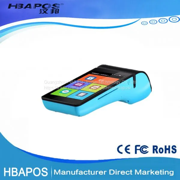 HBA-V3 Андроид POS-терминал с термопринтером, считывателем RFID, считывателем кредитных карт, POS-терминал с SDK-файлом для считывателя карт photo-5