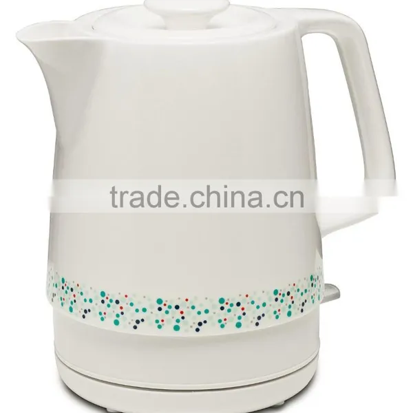 1.5L Ceramic Electric Whistling Kettle Ceramic Teapot photo-2