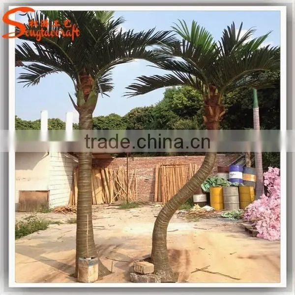 Curve Trunk Market Price of Artificial Coconut Tree as Palm Tree Wedding Decorations photo-2