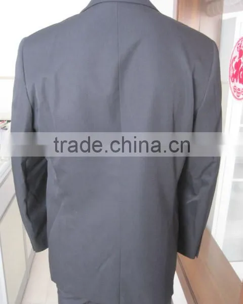 High Quality T/r Suit Latest Design Coat Pant Suit for Young Man photo-2