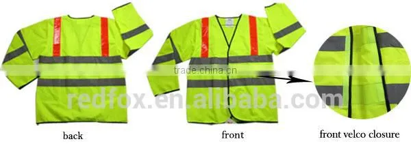 China Cheap Man 3m Safety Vest Manufacturer photo-5