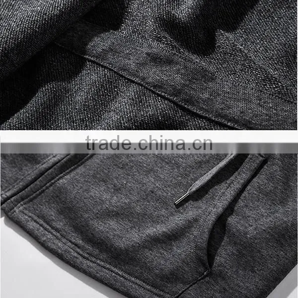 Mes Fashion Oversized Longline Zipper up Hip Hop Hoodie photo-4